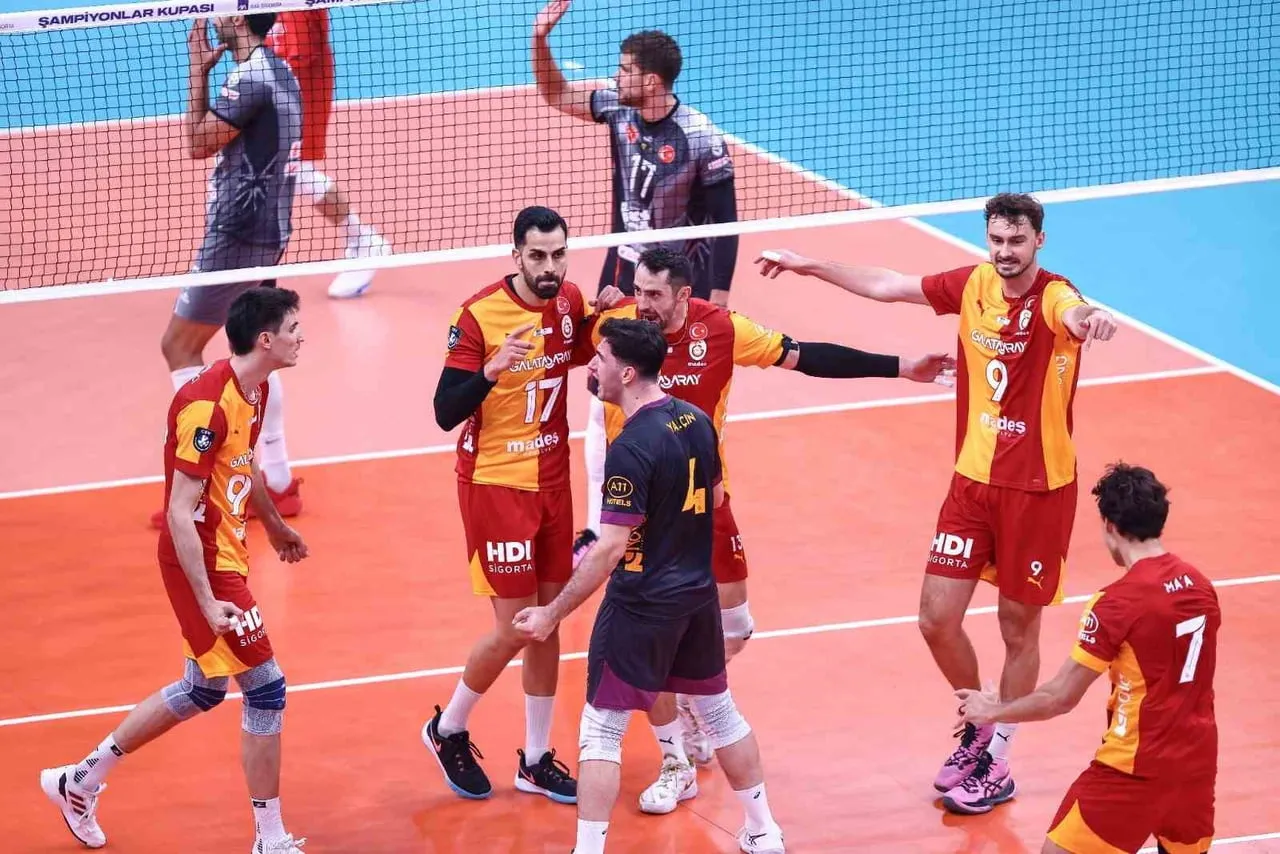 2026 ERKEKLER AXA SİGORTA ŞAMPİYONLAR KUPASI'NDA GALATASARAY, ZİRAAT BANKKART'I 3-1 MAĞLUP EDEREK...