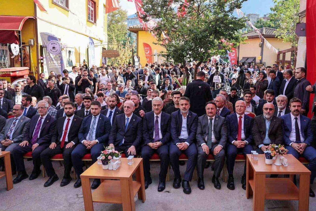 BURSA BÜYÜKŞEHİR BELEDİYE BAŞKAN VEKİLİ ŞAHİN BİBA, MİLLÎ TÜRK TALEBE BİRLİĞİ (MTTB) BURSA İL...