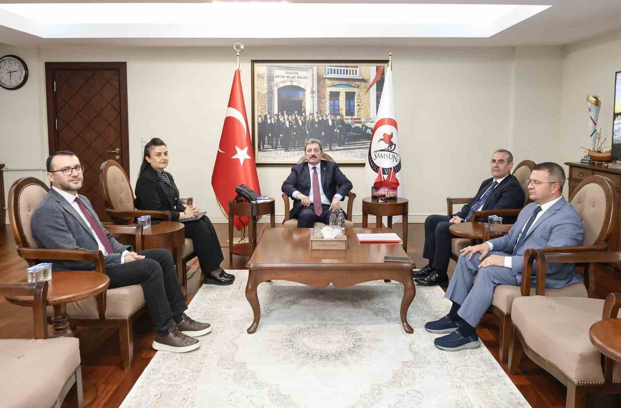 SAMSUN TEKNOPORT TEKNOLOJİ GELİŞTİRME BÖLGESİ’NİN KURULUŞ ÇALIŞMALARININ ELE ALINDIĞI TOPLANTI...