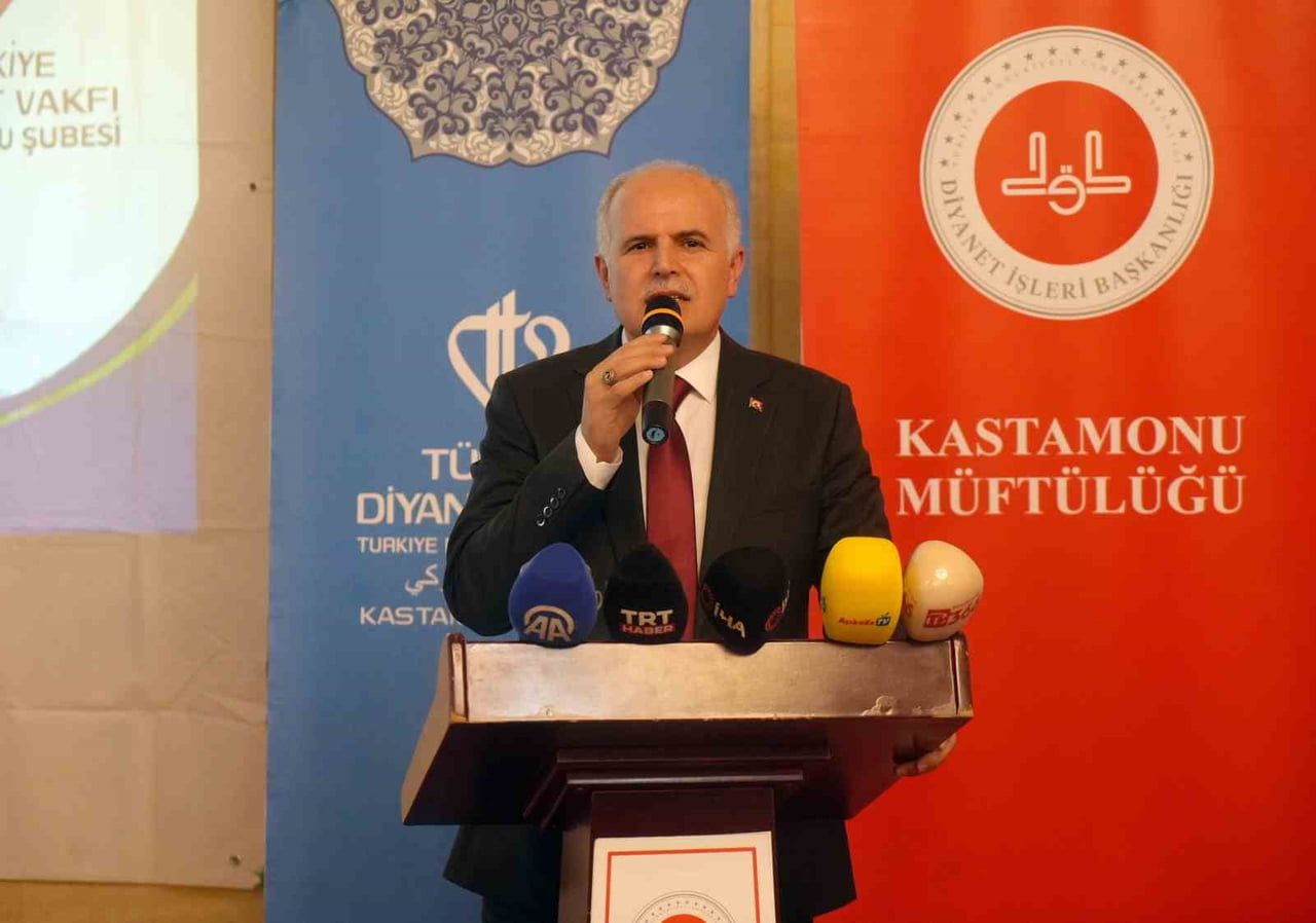 DİYANET İŞLERİ BAŞKAN YARDIMCISI DR. HÜSEYİN HAZIRLAR, KONUŞMA YAPTI