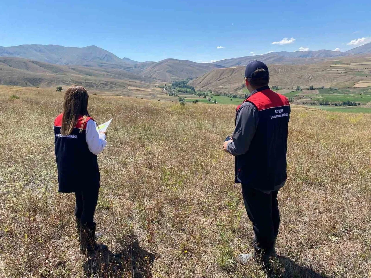 BAYBURT’TA İŞLENMEYEN TARIM ARAZİLERİ İÇİN SAHA ÇALIŞMASI SÜRÜYOR