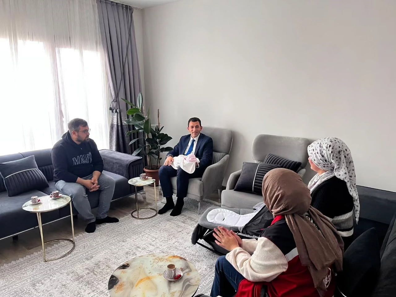 EVLENECEK GENÇLERİN DESTEKLENMESİ PROJESİ İLE KURULAN YUVALARDA BEBEK SEVİNCİ