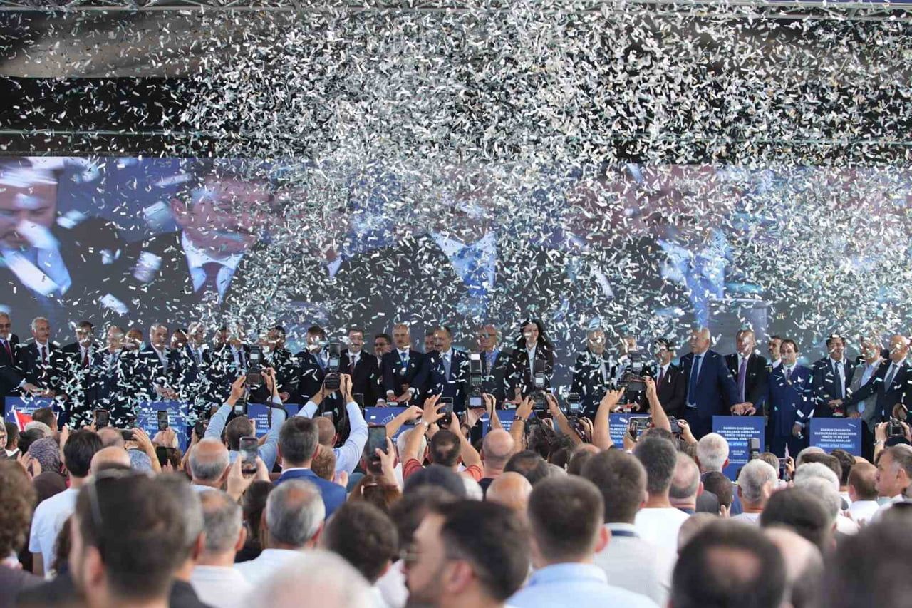 SAMSUN ÇARŞAMBA HAVALİMANI YENİ İÇ VE DIŞ HATLAR TERMİNAL BİNALARI TEMEL ATMA TÖRENİ...