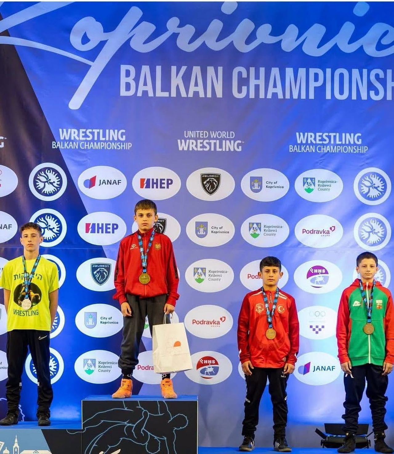 ERZİNCANLI GÜREŞÇİ BALKAN ŞAMPİYONASI’NDA BRONZ MADALYA KAZANDI