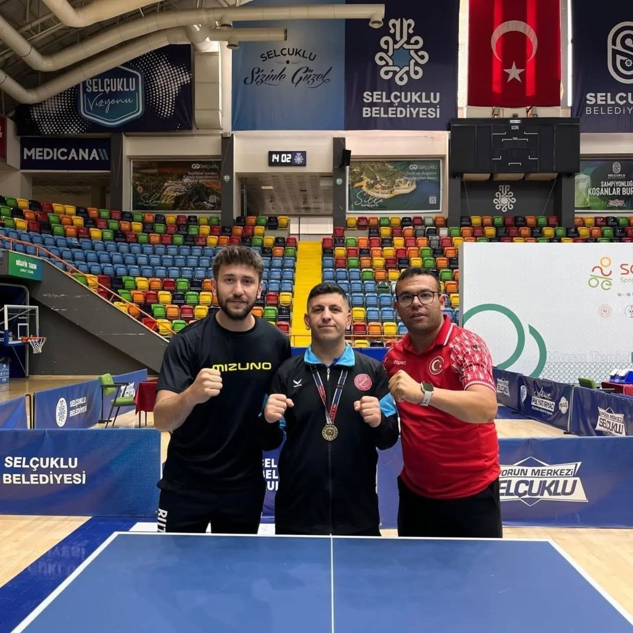 KONYA'DA DÜZENLENEN ÖZEL SPORCULAR TÜRKİYE MASA TENİSİ ŞAMPİYONASI'NDA SİVAS GENÇLİK VE SPOR...