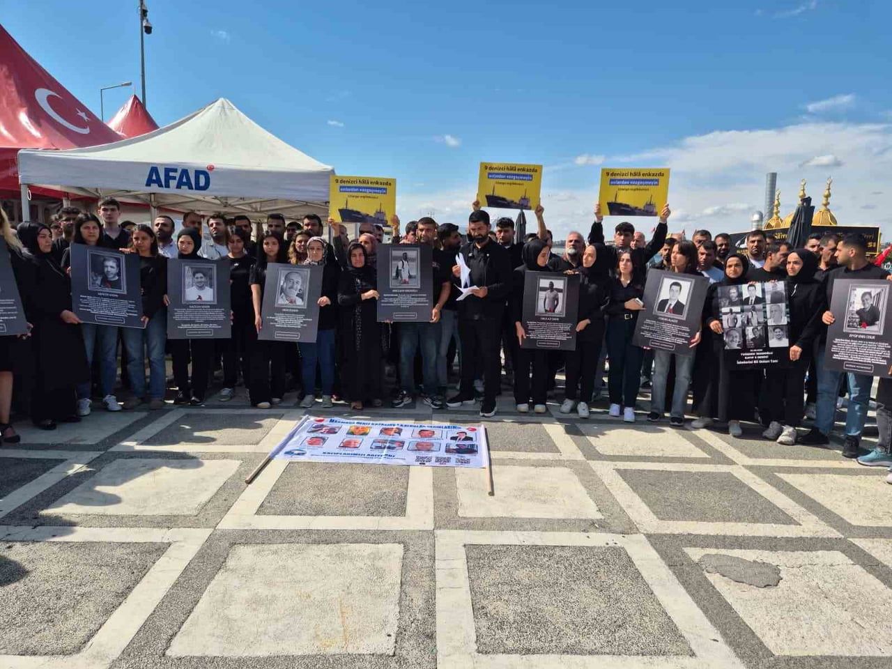 ALSU TANKER GEMİSİYLE ÇARPIŞTIKTAN SONRA BATAN TUĞBERK İMAMOĞLU GEMİSİNDE KAYBOLAN DENİZCİLERİN...
