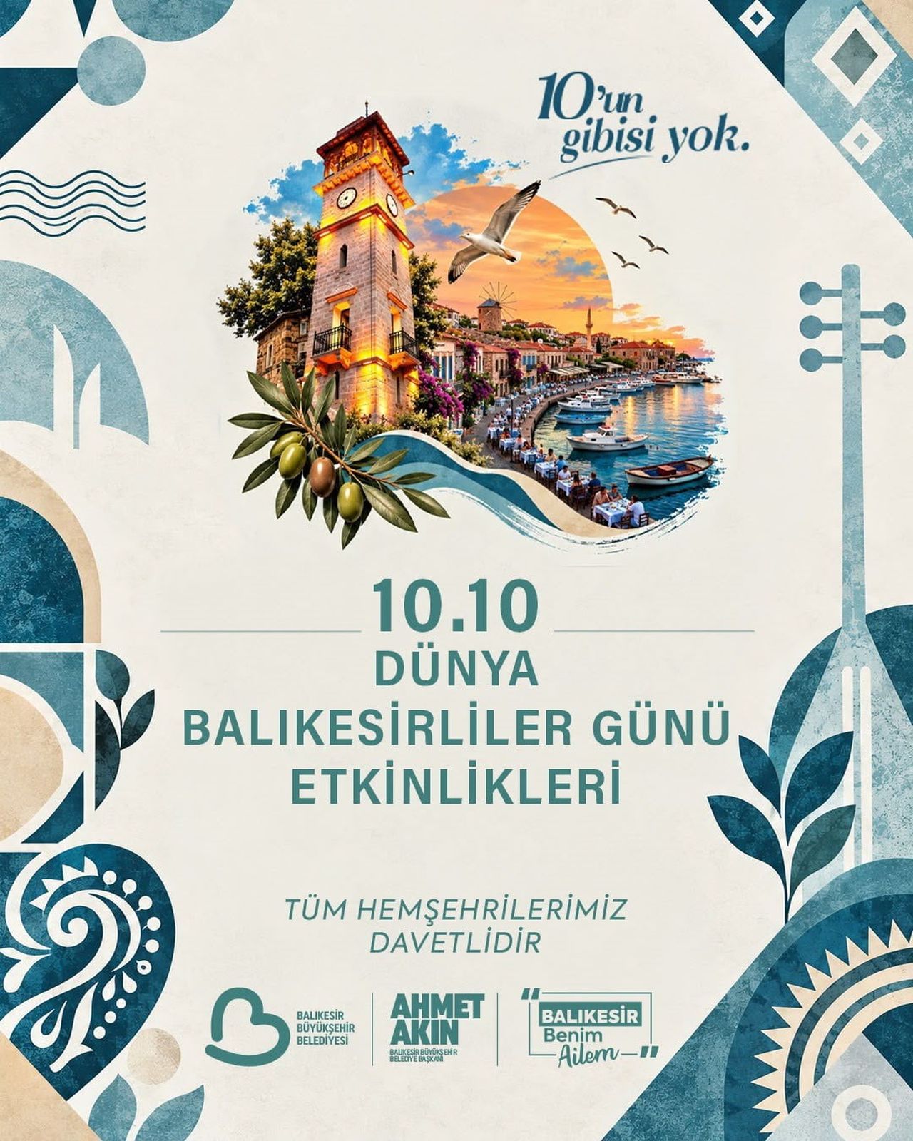 10.10 DÜNYA BALIKESİR GÜNÜ BU YIL DA COŞKUYLA KUTLANACAK
