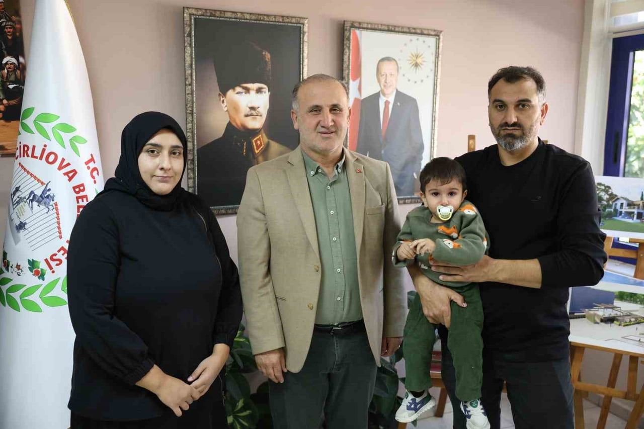 İNCİRLİOVA BELEDİYE BAŞKANI AYTEKİN KAYA, DMD (DUCHENNE MUSKÜLER DİSTROFİ) TANISI KONULAN AYDINLI...