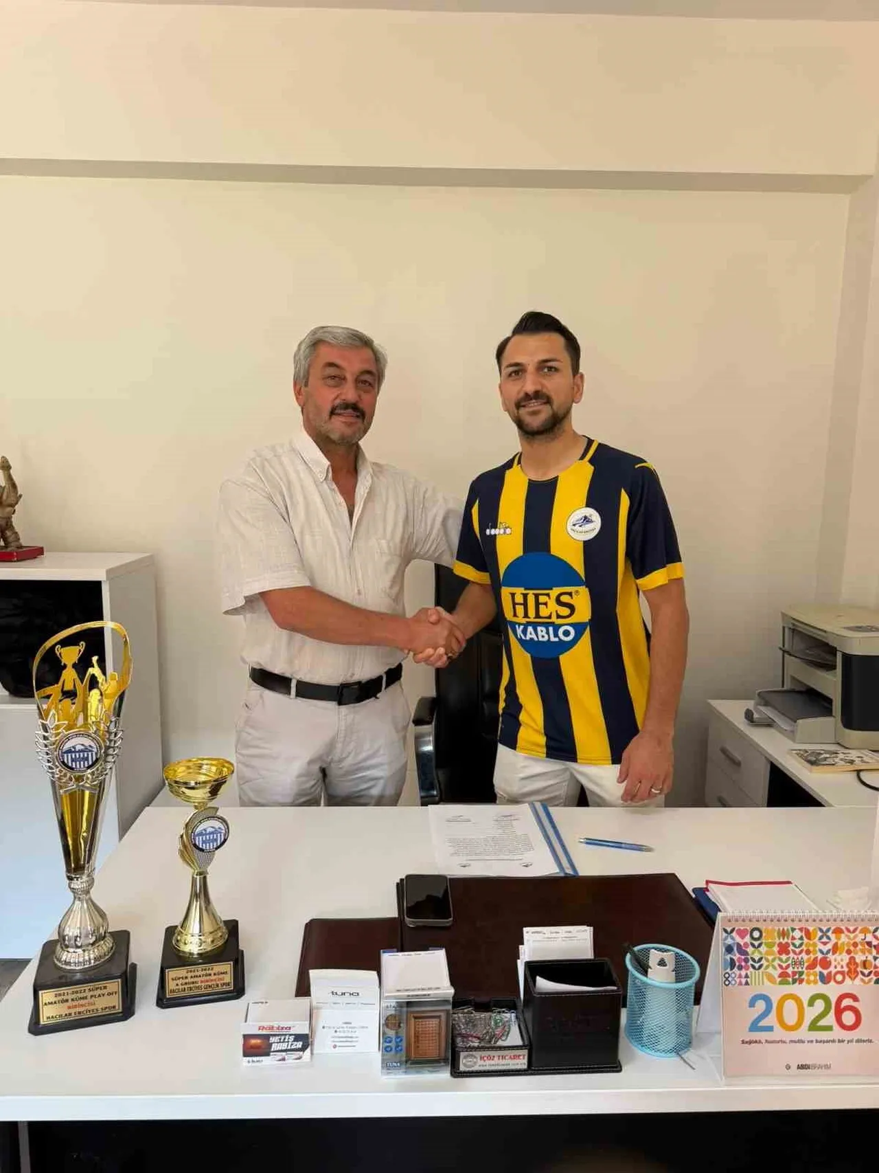 KAYSERİ SÜPER AMATÖR KÜME'DE MÜCADELE EDEN HACILAR ERCİYESSPOR, DIŞ TRANSFERDE TECRÜBELİ OYUNCU...