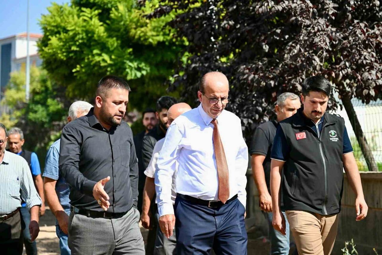BAŞKAN GEÇİT, ÇAVUŞOĞLU MAHALLESİNDEKİ ASFALT SERİM ÇALIŞMALARINI İNCELEDİ