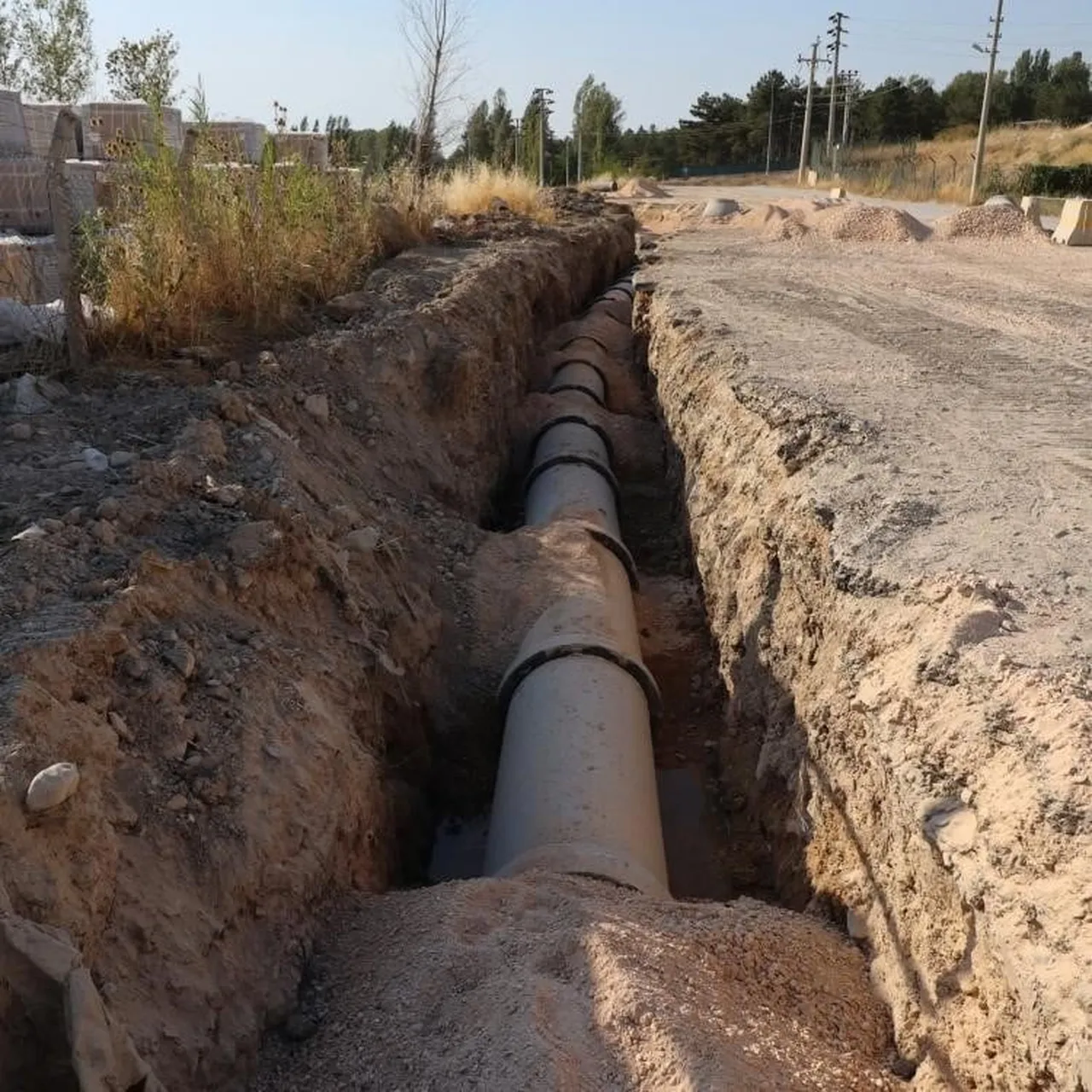 BİLECİK'TE 2 KİLOMETRELİK KANALİZASYON HATTI YENİLENİYOR