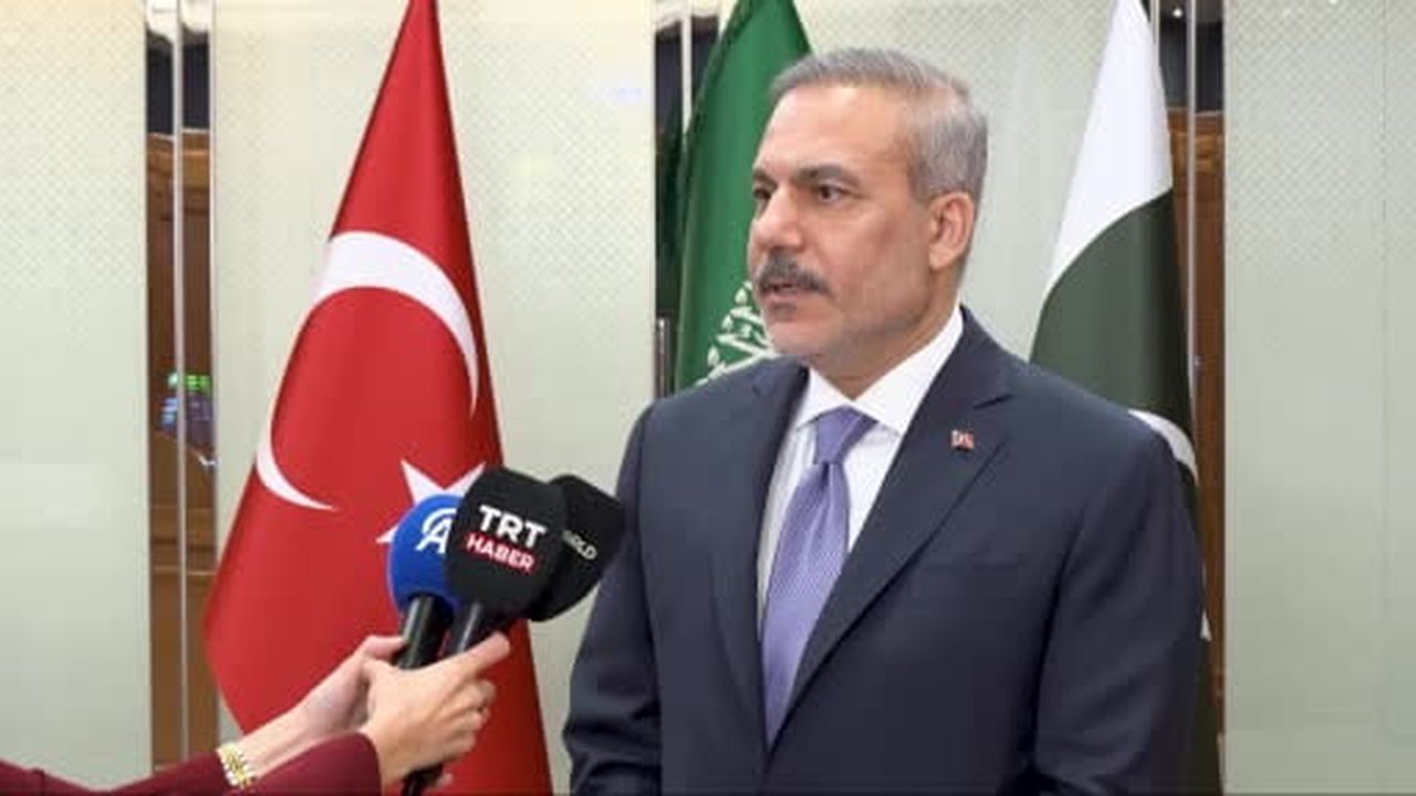 Dışişleri Bakanı Hakan Fidan, Mekke Savunma İttifakı Toplantısı’nın ardından yaptığı açıklamada...