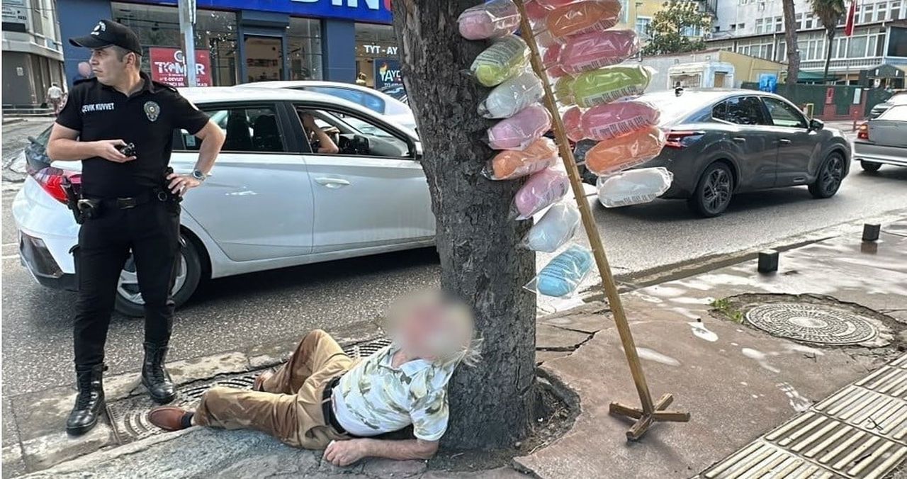 SAMSUN’UN İLKADIM İLÇESİNDE PAMUK ŞEKER SATAN YAŞLI BİR ADAM, ALDIĞI ALKOLÜN ETKİSİYLE GÜNDÜZ...