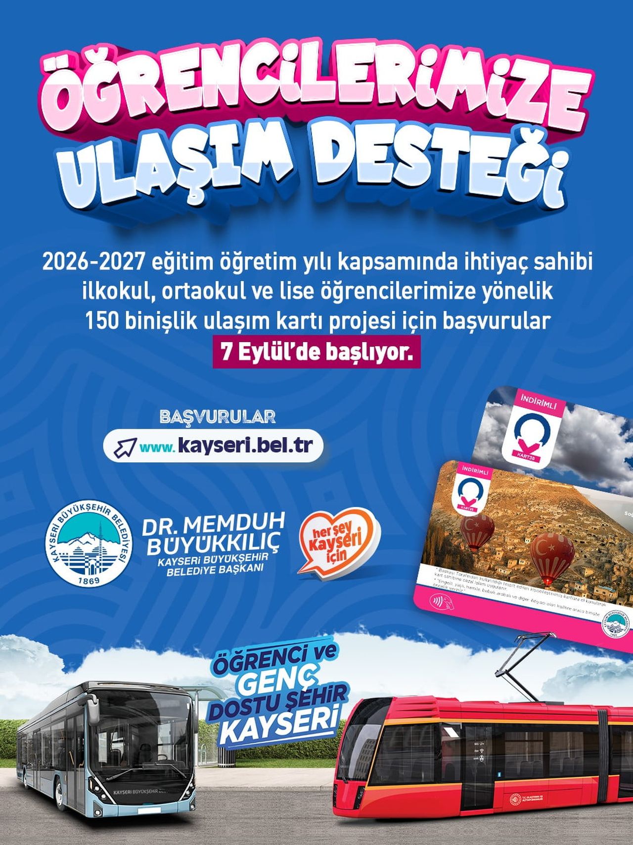 KAYSERİ BÜYÜKŞEHİR BELEDİYE BAŞKANI DR. MEMDUH BÜYÜKKILIÇ'IN EĞİTİM ÖĞRETİME VERDİĞİ ÖNEM...