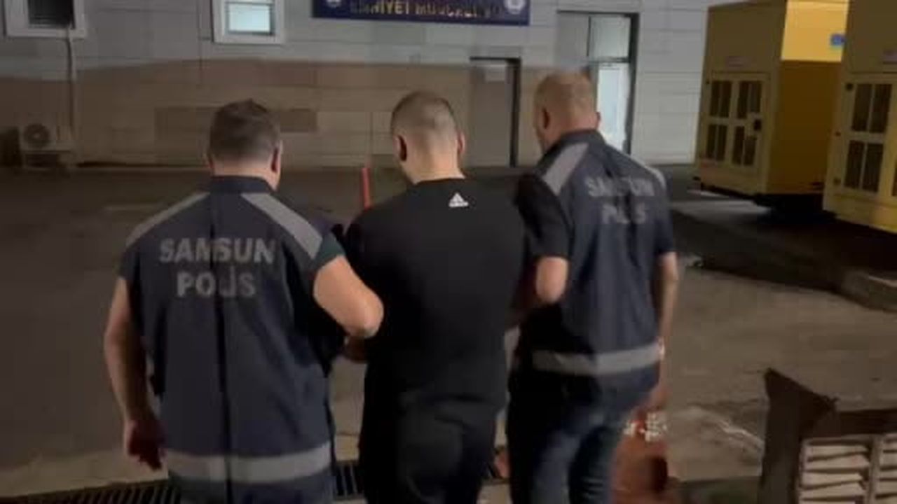 Samsun’da 9 yıl 5 ay hapis cezası bulunan hükümlü yakalandı