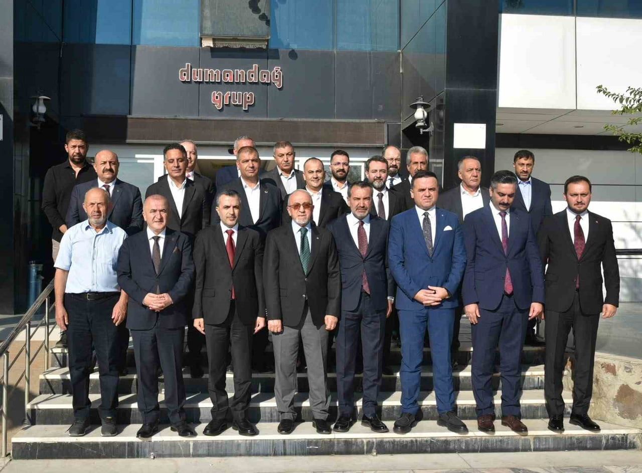 ELAZIĞ TİCARET BORSASI YÖNETİM KURULU BAŞKANI MEHMET ALİ DUMANDAĞ, ADALET BAKAN YARDIMCISI...