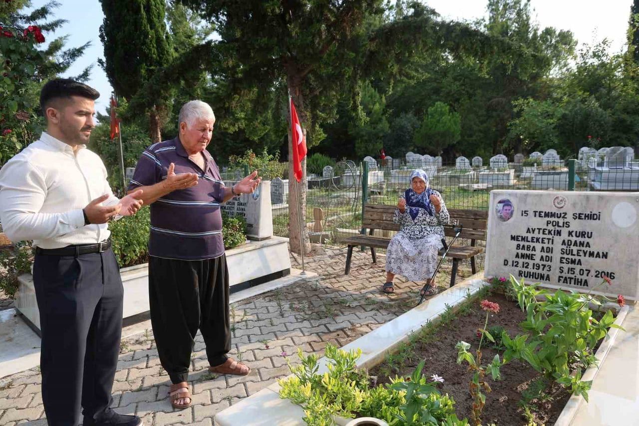 15 TEMMUZ GAZİSİ OĞUZHAN KONURALP, ŞEHİT BABASI SÜLEYMAN KURU VE ANNE ESMA KURU, ŞEHİT AYTEKN...