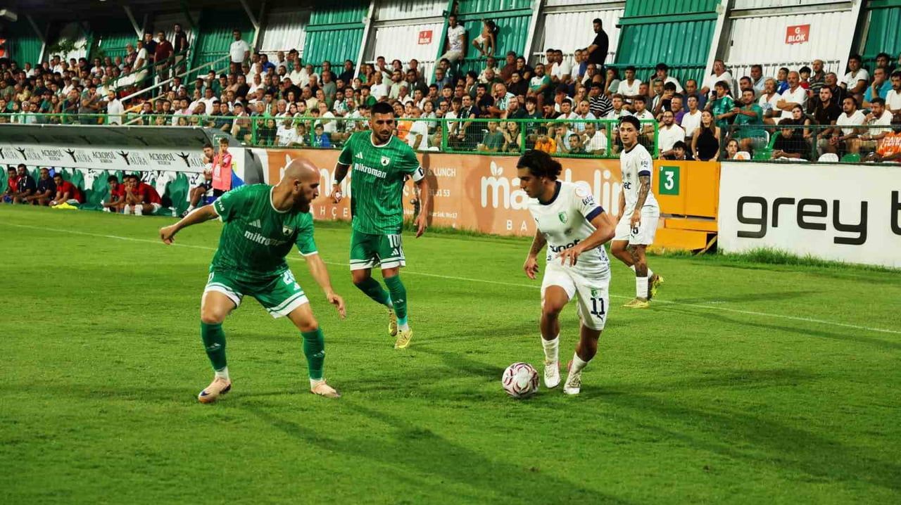 TRENDYOL 1. LİG'İN 3. HAFTASINDA BODRUM FK SAHASINDA MUĞLASPORLA 0-0 BERABERE KALDI