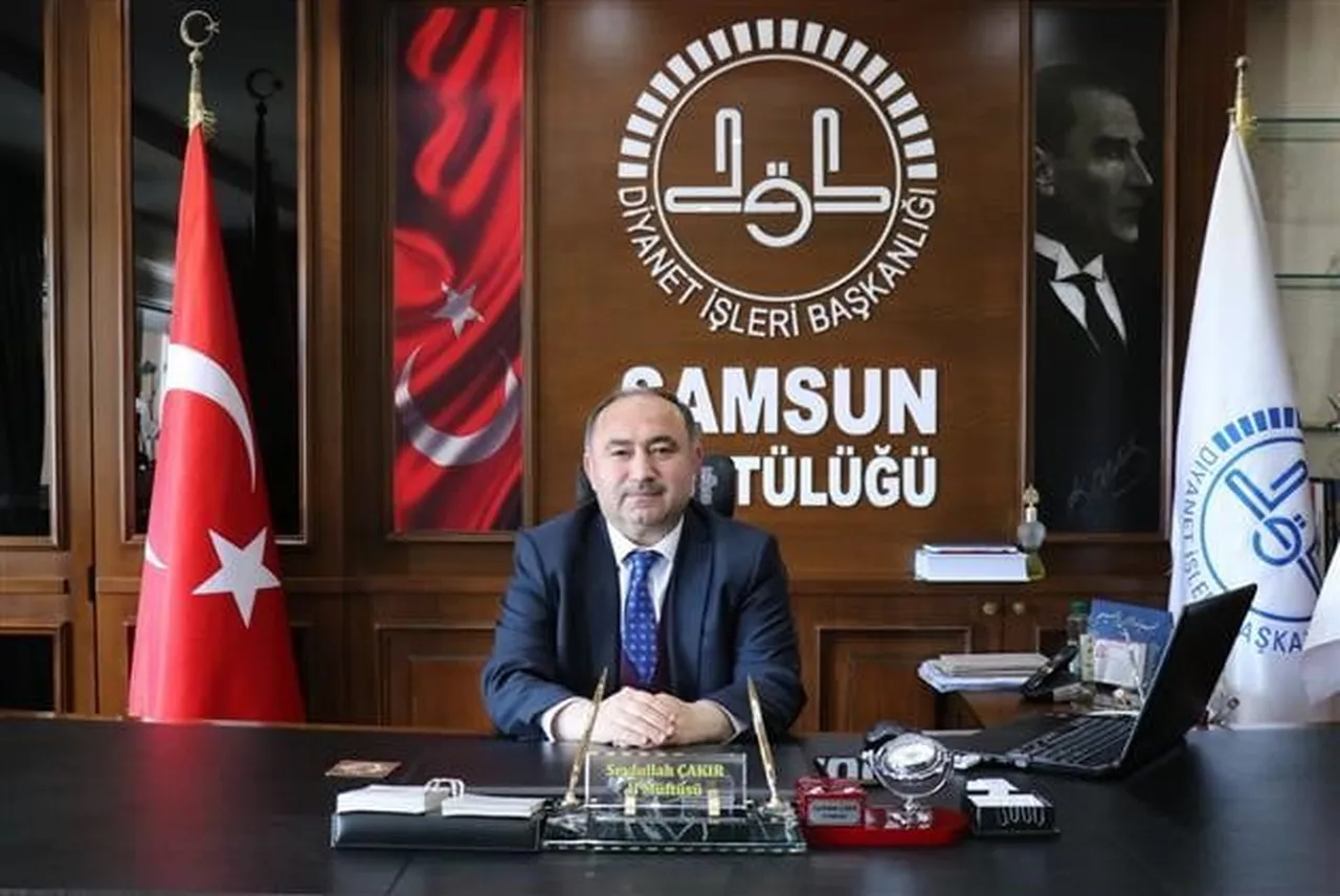AYDIN İL MÜFTÜLÜĞÜ'NE, RESMİ GAZETE’DE YAYIMLANAN CUMHURBAŞKANLIĞI KARARNAMESİ İLE SAMSUN İL...