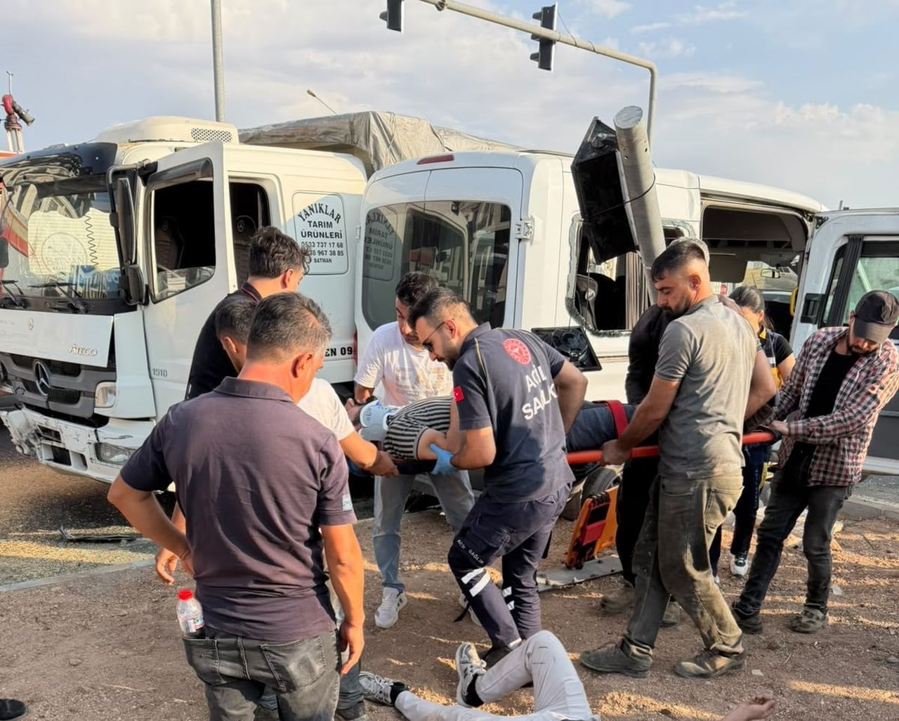 BATMAN’DA SABAH SAATLERİNDE KAZA: 6 KİŞİ YARALANDI
