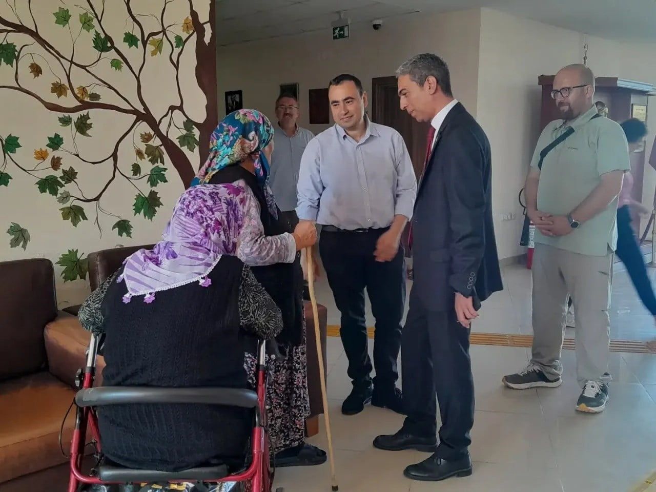 SİNOP HUZUREVİ, YAŞLI BAKIM VE REHABİLİTASYON MERKEZİ MÜDÜRLÜĞÜNDE KALAN HUZUREVİ SAKİNLERİNDEN...