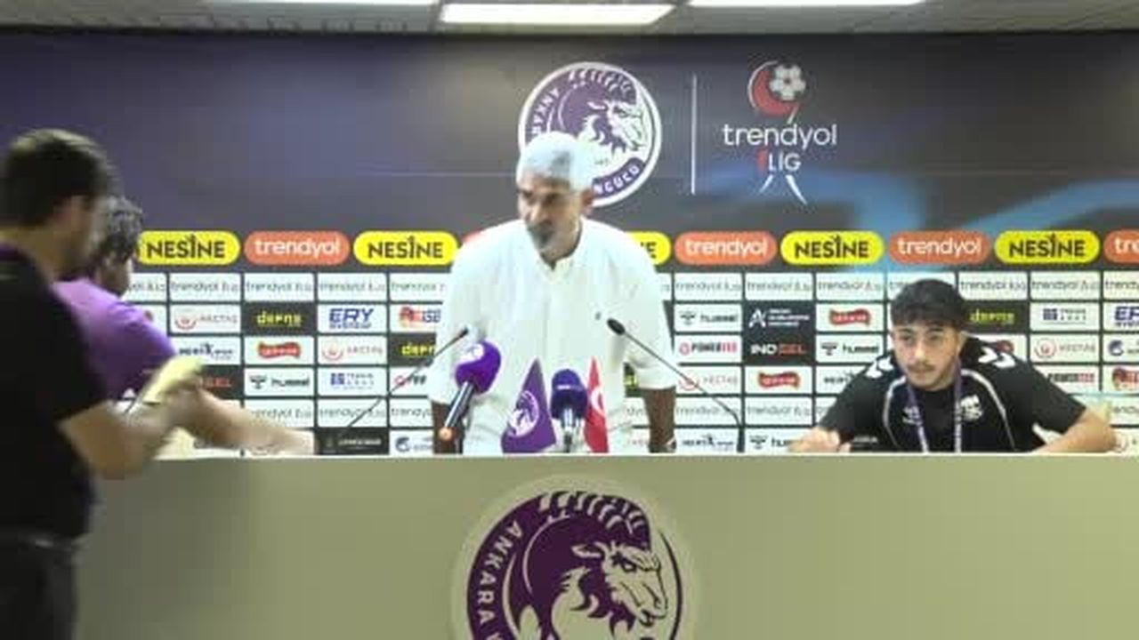Sivasspor Teknik Direktörü İsmet Taşdemir, Ankara Keçiörengücü karşılaşmasının ardından, "Bizim...