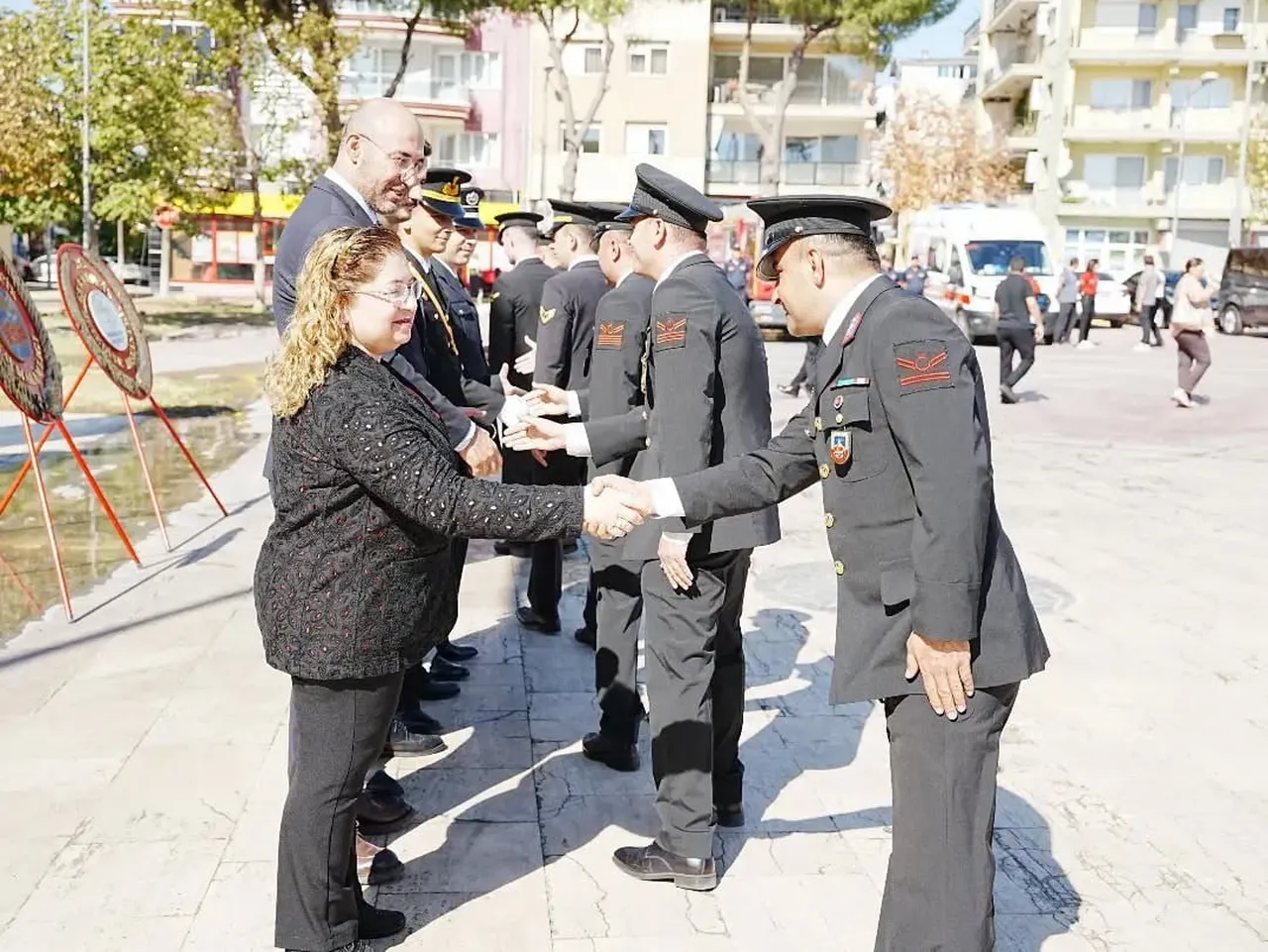 AYDIN’IN GERMENCİK İLÇESİNDE 30 AĞUSTOS ZAFER BAYRAMI, CUMHURİYET MEYDANI’NDA DÜZENLENEN TÖRENLE...