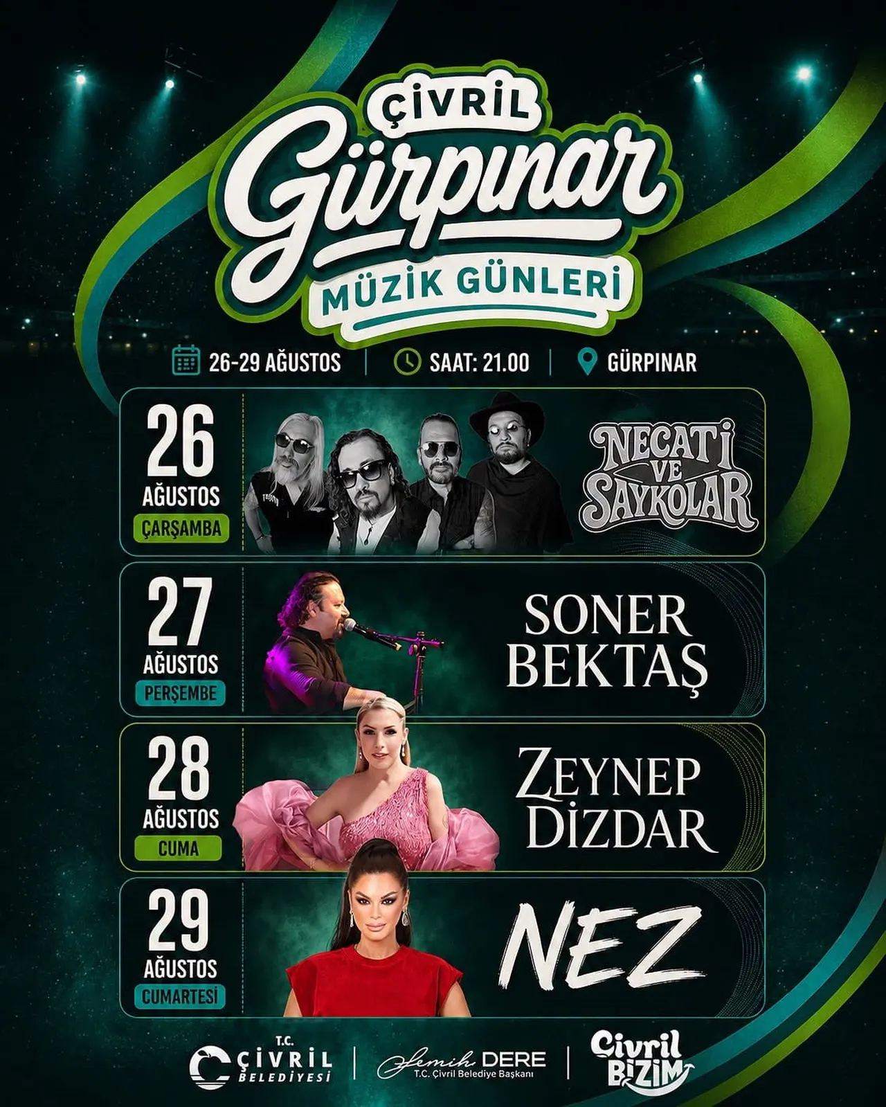 ÇİVRİL BELEDİYESİ, GÜRPINAR’DA 13 YIL ARADAN SONRA YENİDEN DÜZENLENECEK MÜZİK GÜNLERİ İLE İLÇEYE...