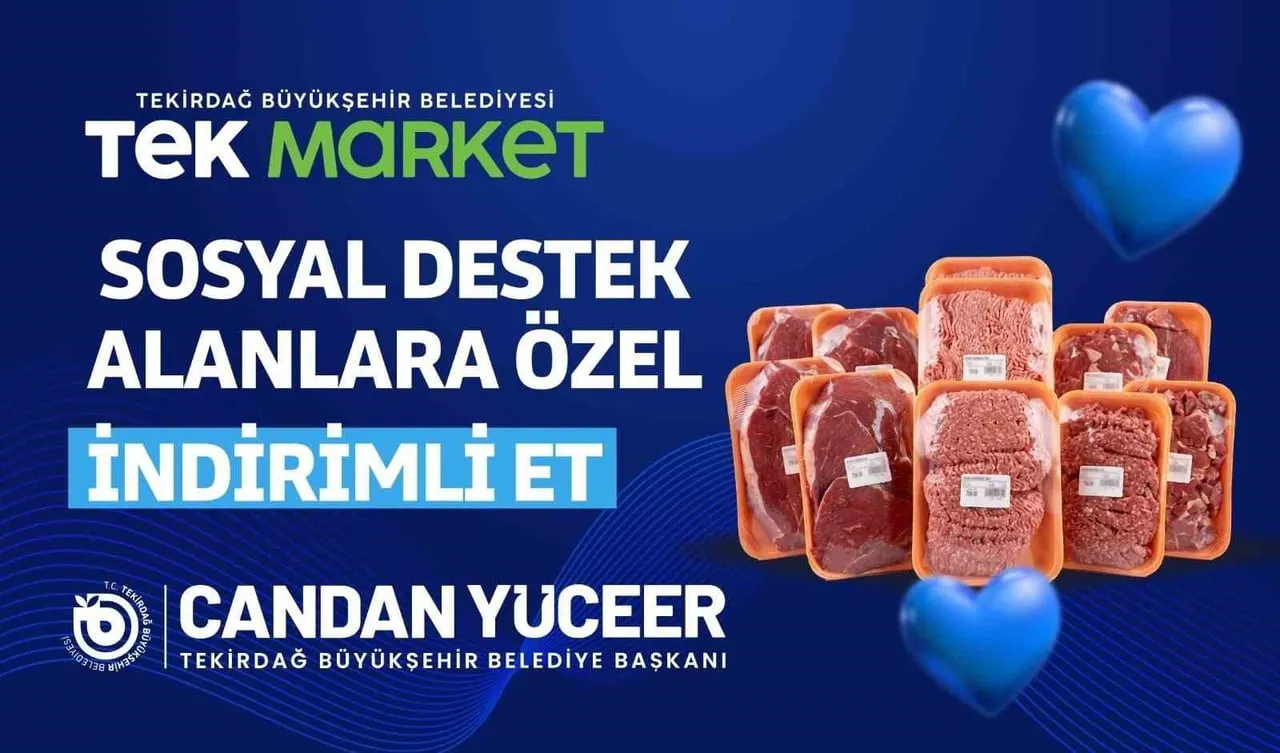 TEKİRDAĞ BÜYÜKŞEHİR BELEDİYESİ, HÂLİHAZIRDA PİYASANIN YÜZDE 20-25 ALTINDA SATIŞ YAPAN TEK...