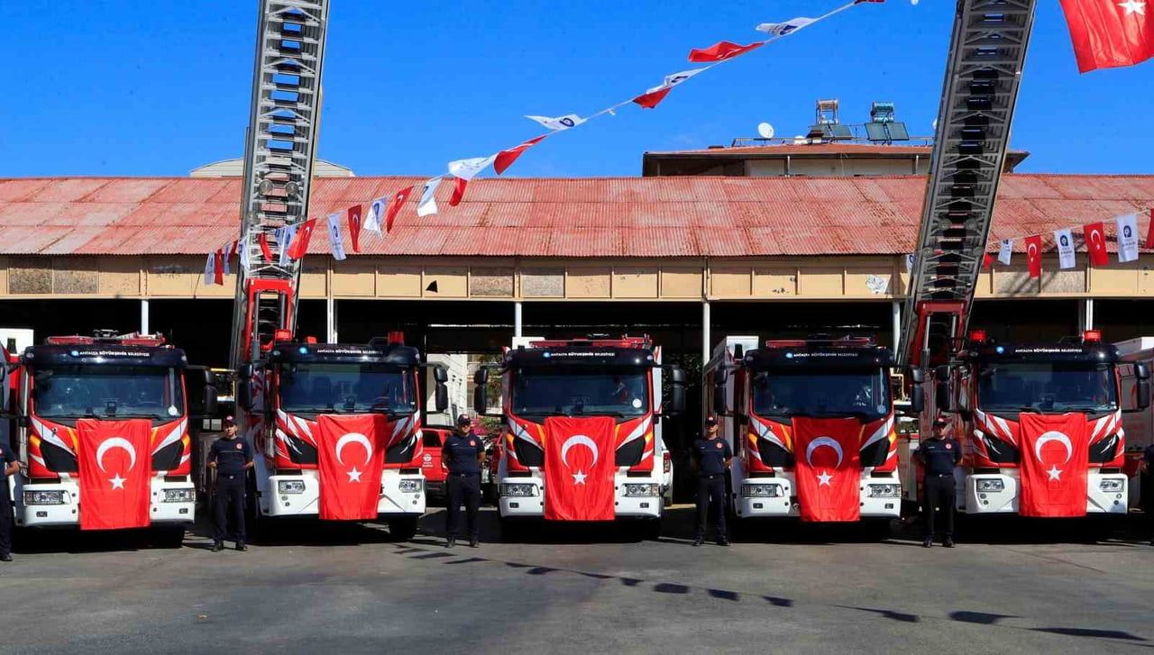 ANTALYA BÜYÜKŞEHİR BELEDİYESİ İTFAİYE DAİRE BAŞKANLIĞI BÜNYESİNE DAHİL EDİLEN 14 MİLYON EURO...
