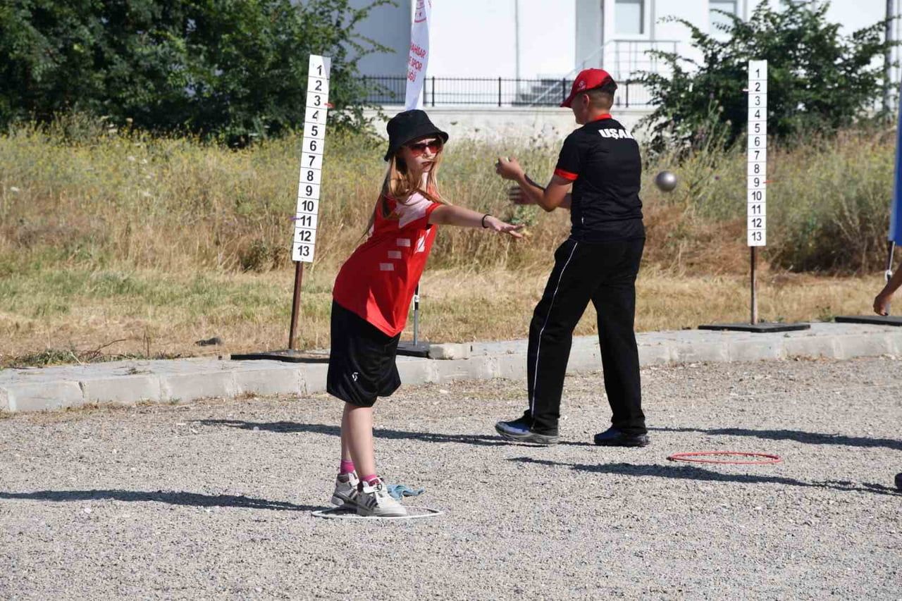 ANADOLU YILDIZLAR LİGİ (ANALİG) BOCCE 2. ETAP 1. GRUP MÜSABAKALARI, AFYONKARAHİSAR'IN EV...