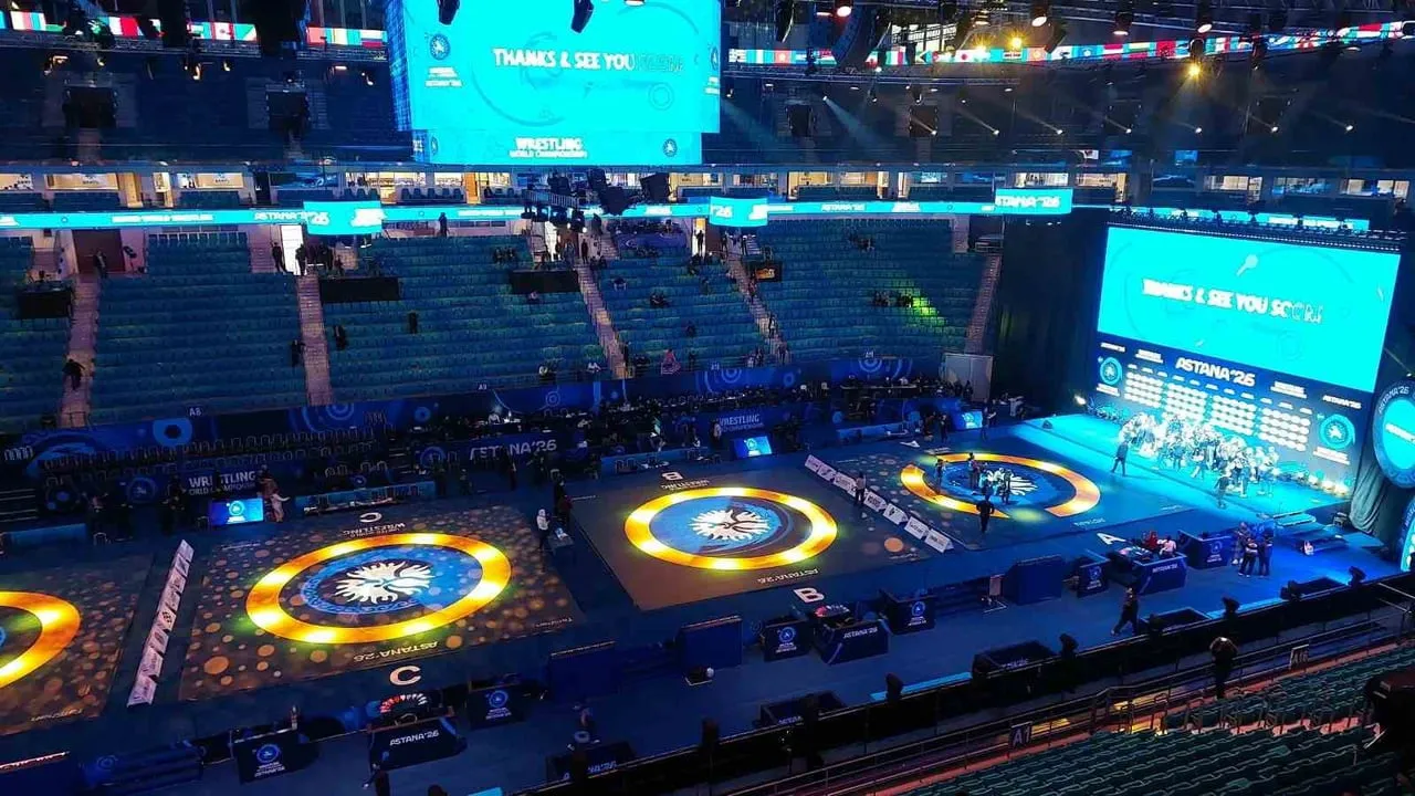 KAZAKİSTAN ASTANA’DA GERÇEKLEŞTİRİLEN 2026 DÜNYA BÜYÜKLER GÜREŞ ŞAMPİYONASI’NDA KADINLAR...