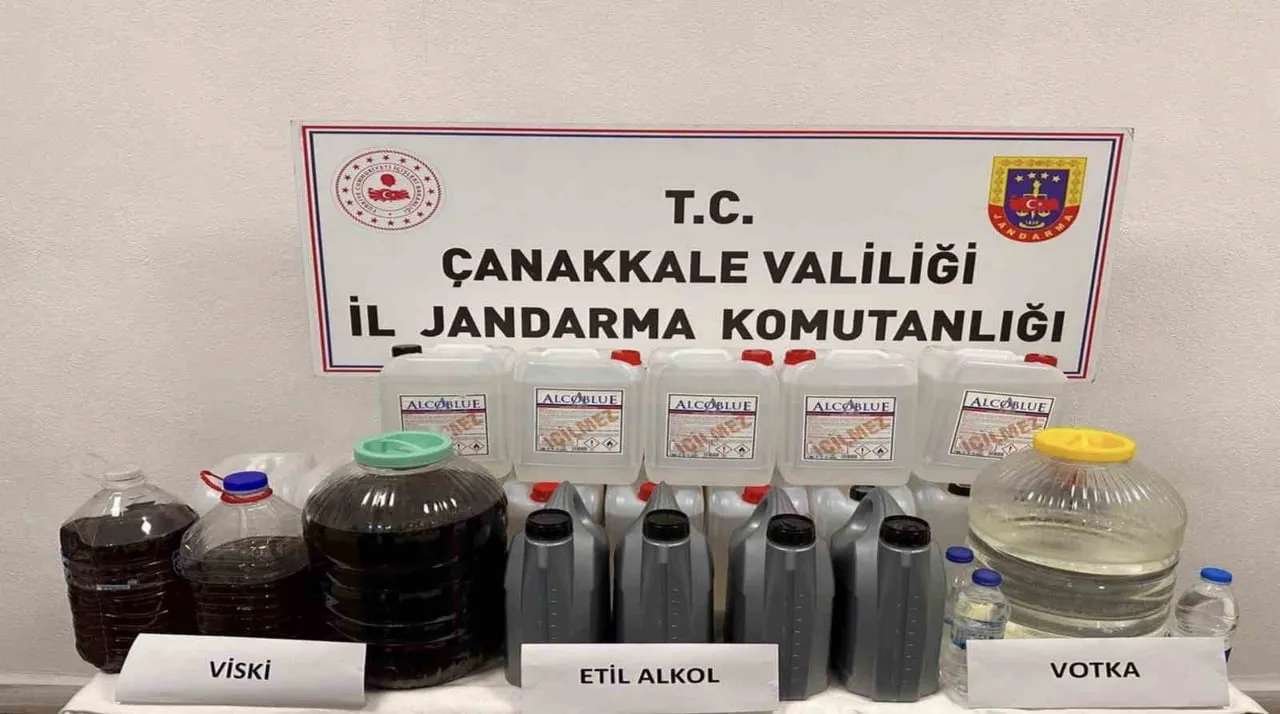 ÇANAKKALE’DE JANDARMA EKİPLERİNCE  BAYRAMİÇ VE BİGA İLÇELERİNDE GERÇEKLETİRİLEN OPERASYONDA ÇOK...