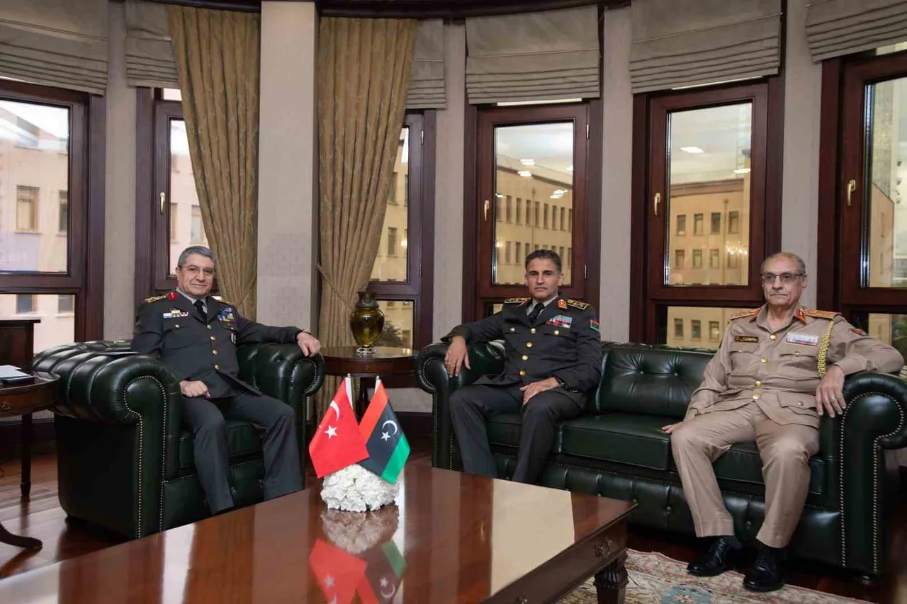 GENELKURMAY BAŞKANI ORGENERAL SELÇUK BAYRAKTAROĞLU, LİBYA GENELKURMAY BAŞKANI ORGENERAL SELAHADDİN...