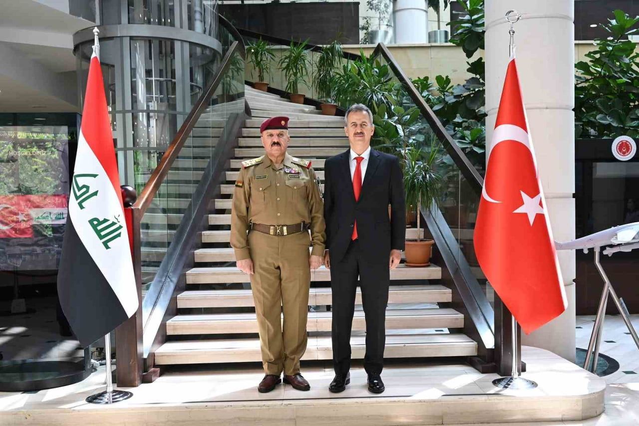 SAVUNMA SANAYİİ BAŞKANI HALUK GÖRGÜN, IRAK SİLAHLI KUVVETLERİ BAŞKOMUTANLIK OFİS MÜDÜRÜ ORGENERAL...