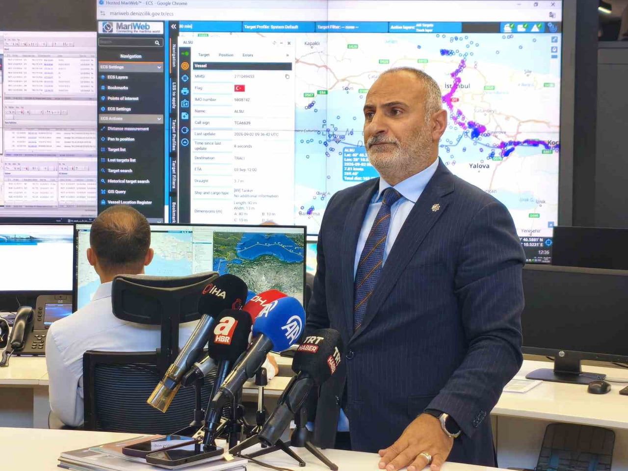 DENİZCİLİK GENEL MÜDÜRÜ ÜNSAL BAYLAN, AÇIKLAMALARDA BULUNDU.