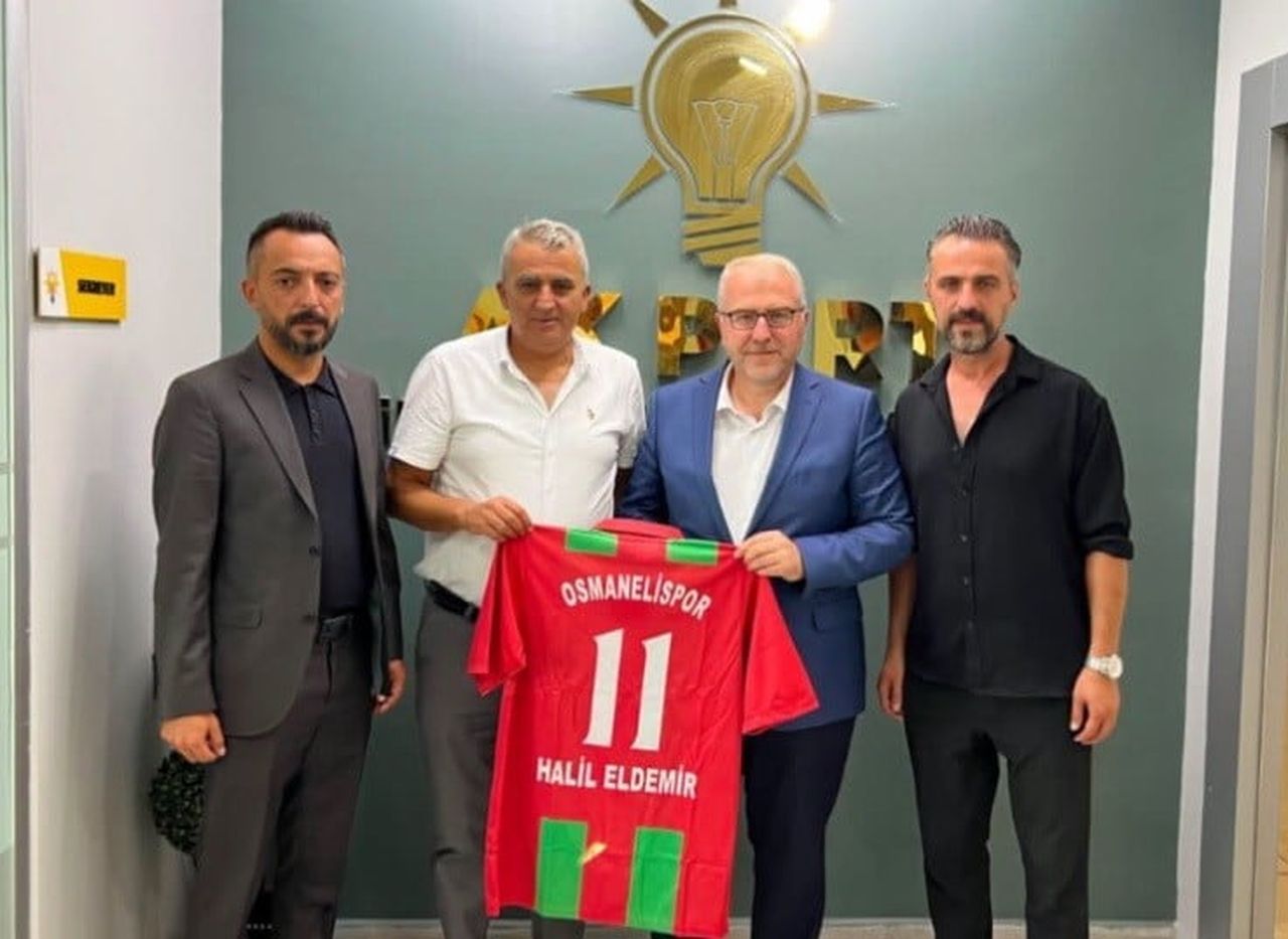 OSMANELİSPOR'DAN MİLLETVEKİLİ ELDEMİR'E ZİYAFET