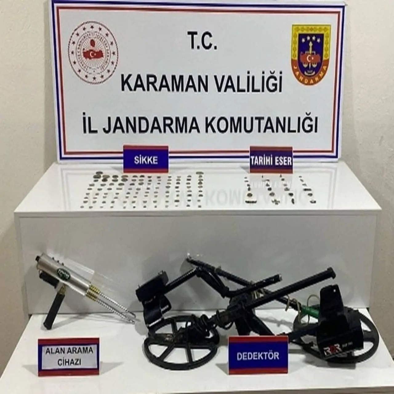 KARAMAN’DA JANDARMA EKİPLERİNİN 16-31 EKİM TARİHLERİ ARASINDA GERÇEKLEŞTİRDİĞİ DENETİMLERDE TARİHİ...