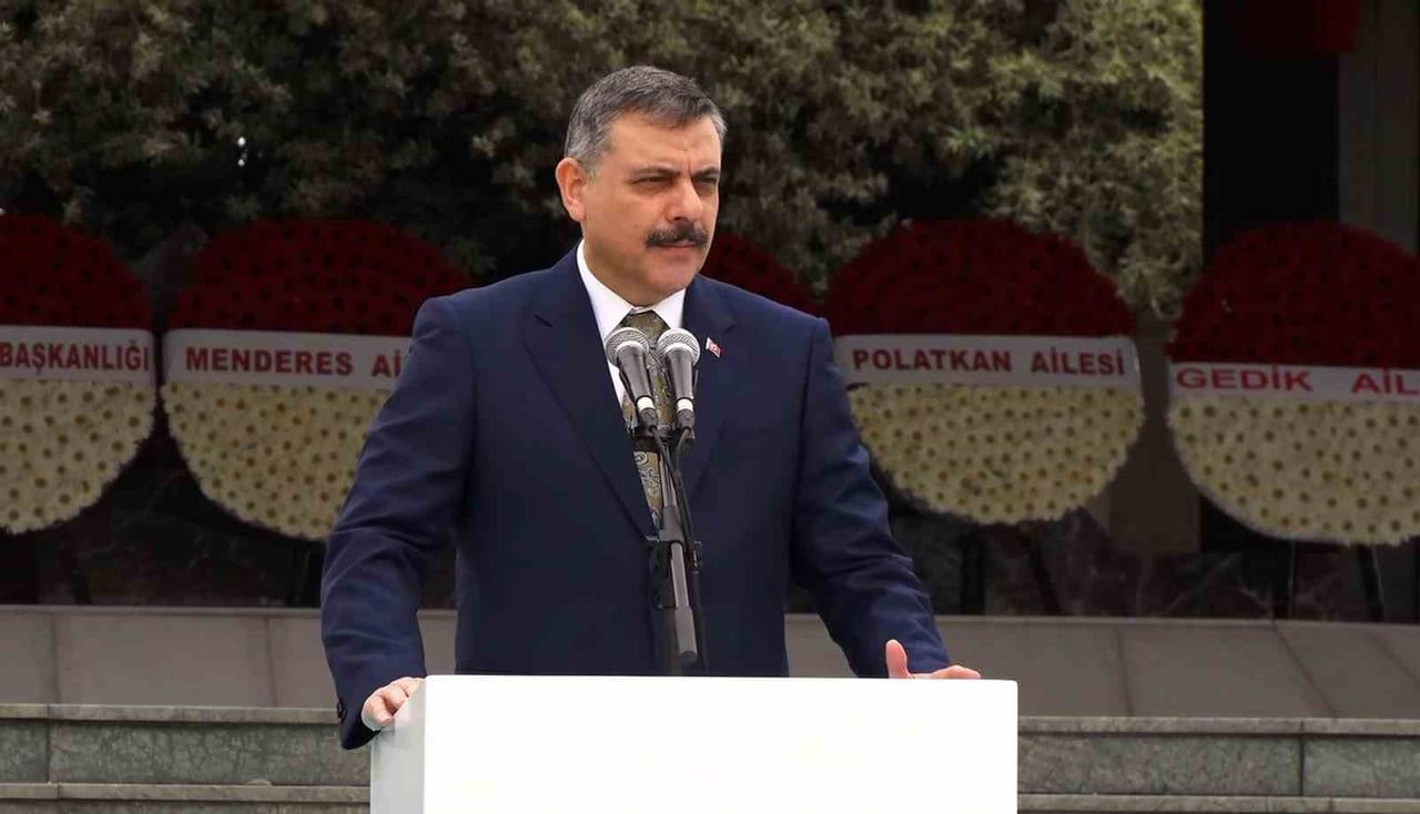 İÇİŞLERİ BAKANI MUSTAFA ÇİFTÇİ PROGRAMDA KONUŞMA YAPTI