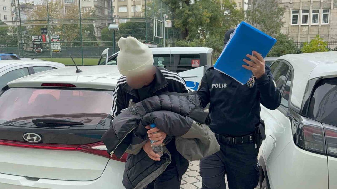 F.U. (53) POLİS TARAFINDAN GÖZALTINA ALINARAK ADLİYEYE SEVK EDİLDİ.