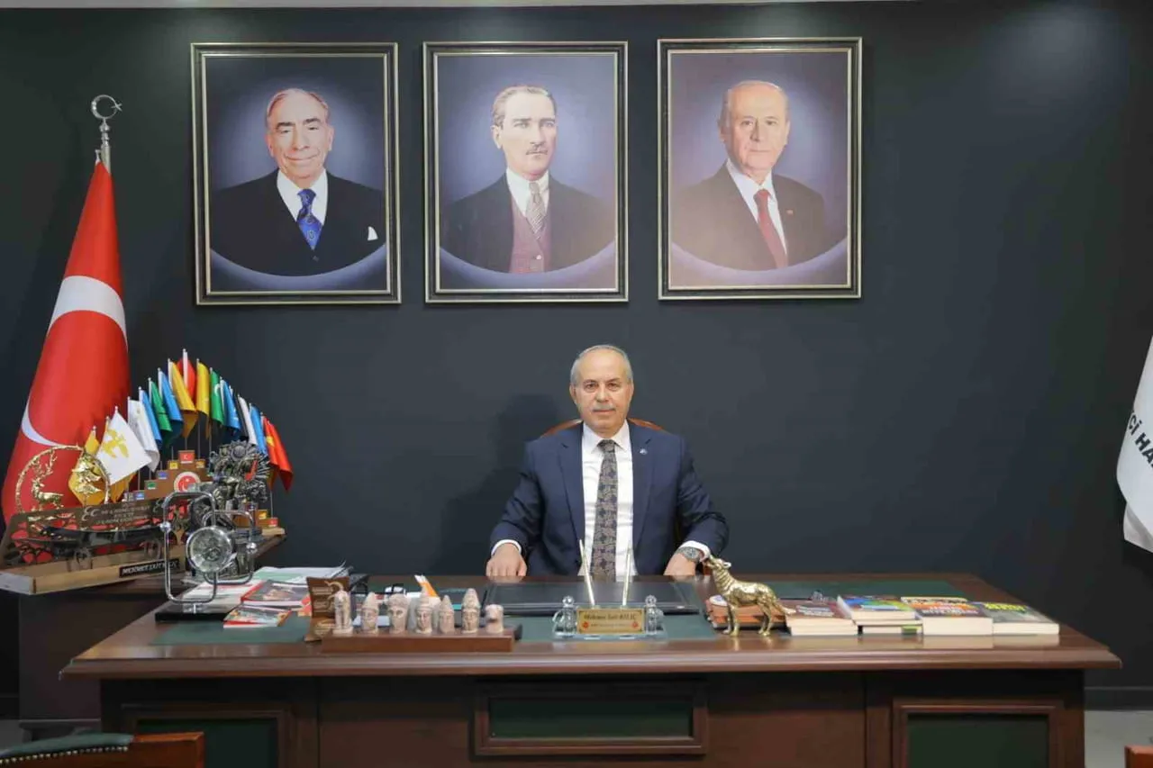 MİLLİYETÇİ HAREKET PARTİSİ GAZİANTEP İL BAŞKANI MEHMET SAİT KILIÇ, MEVLİD KANDİLİ DOLAYISIYLA BİR...