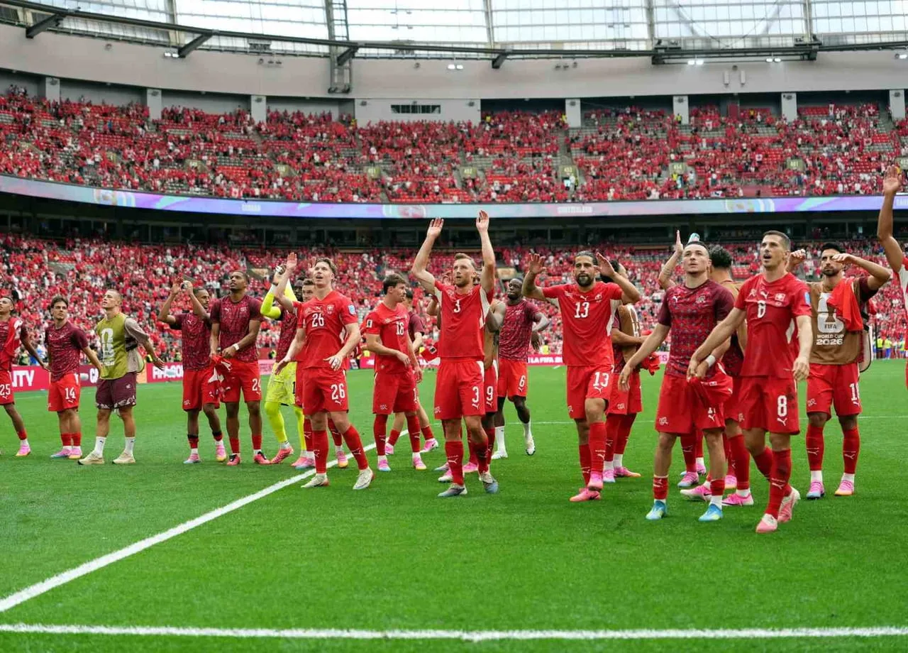 2026 DÜNYA KUPASI B GRUBU'NUN SON HAFTASINDA İSVİÇRE, KANADA'YI 2-1 MAĞLUP EDEREK, LİDER OLARAK...