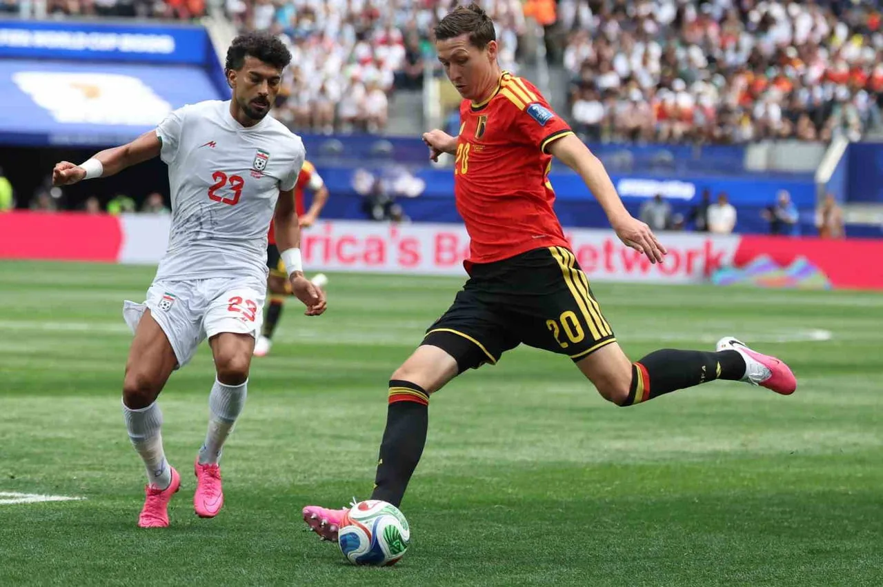 2026 FIFA DÜNYA KUPASI G GRUBU'NUN 2. HAFTASINDA BELÇİKA, İRAN İLE GOLSÜZ BERABERE KALDI.