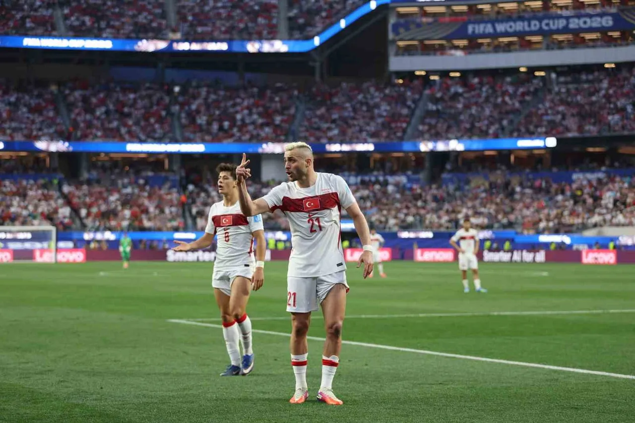 2026 FIFA DÜNYA KUPASI: TÜRKİYE: 2 - ABD: 1 (İLK YARI)