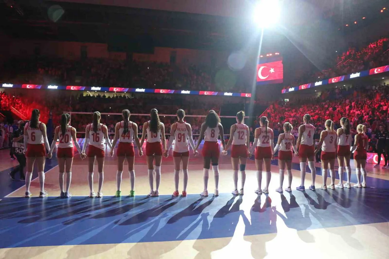 2026 VOLEYBOL MİLLETLER LİGİ'NİN ANKARA’DA DÜZENLENEN 2. ETABININ 1. MAÇINDA A MİLLİ KADIN...