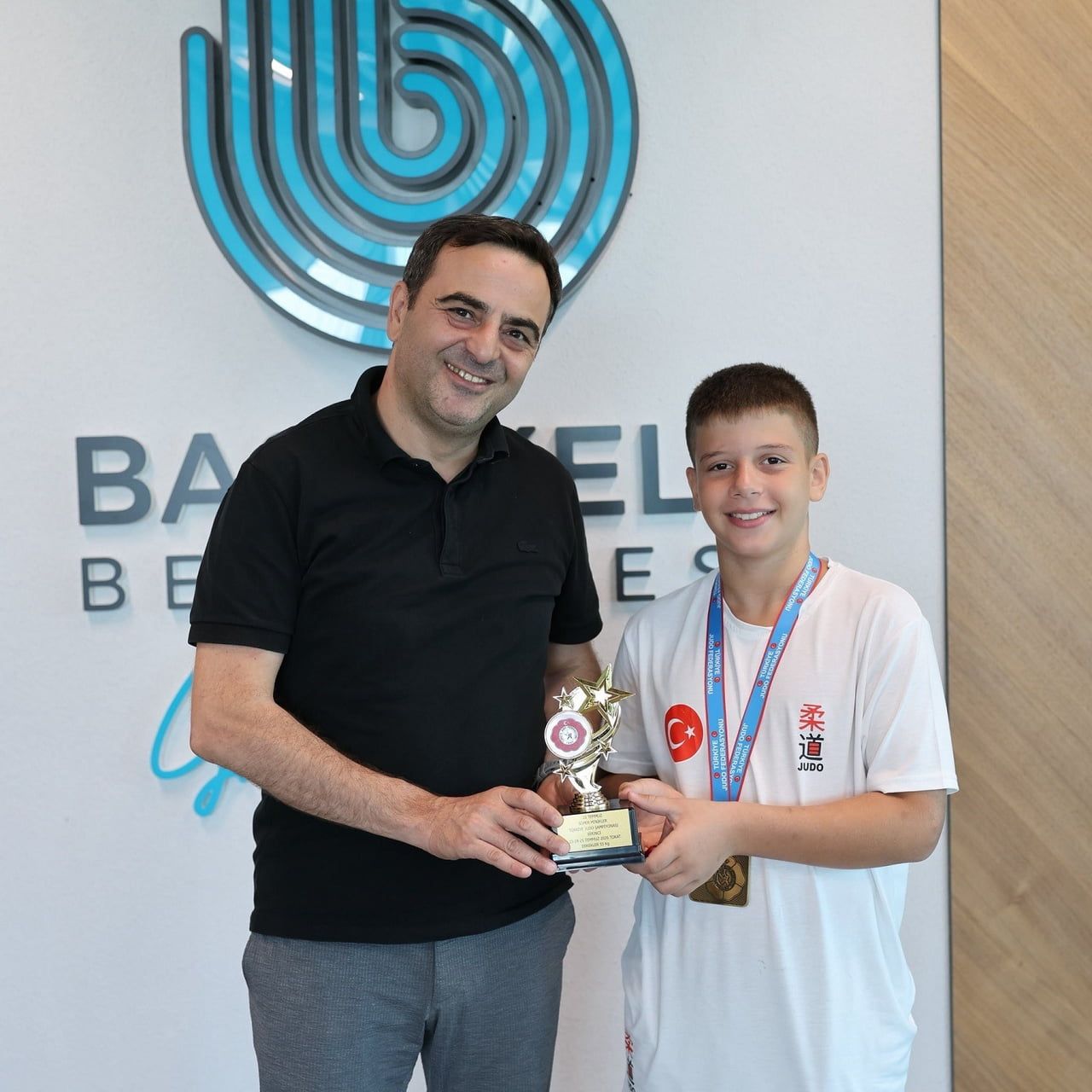 15 TEMMUZ SÜPER MİNİKLER JUDO TÜRKİYE ŞAMPİYONASI'NDA ALTIN MADALYA KAZANAN KADİR MUSAB TABAK...