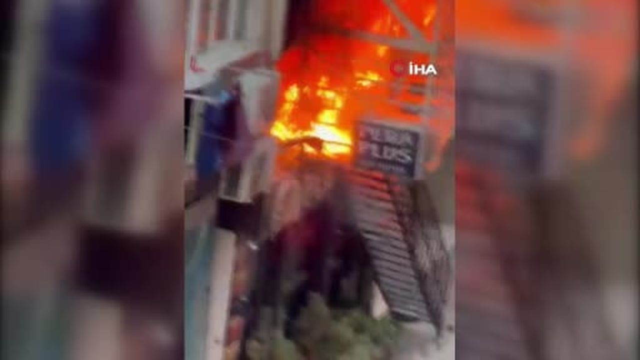Bakırköy’de 6 katlı otelde yangın: 12 yaralı