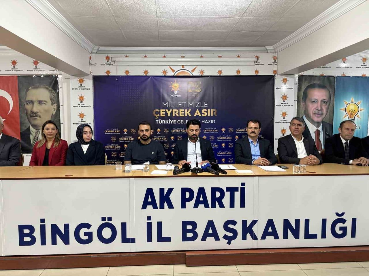 AK PARTİ BİNGÖL İL BAŞKANI YILMAZ SEVEN, "AK PARTİ OLARAK 25 YILDIR YALNIZCA İKTİDARDA BULUNMADIK....
