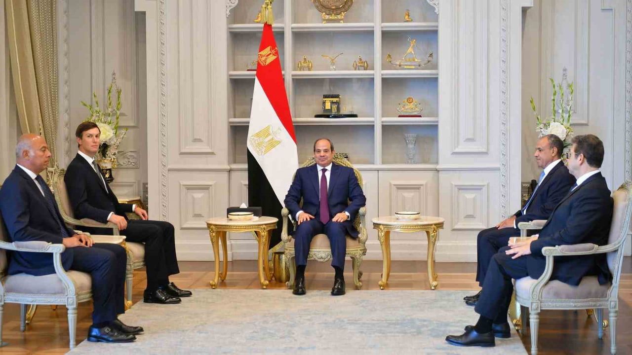 ABD BAŞKANI DONALD TRUMP’IN DAMADI JARED KUSHNER, MISIR’A GERÇEKLEŞTİRDİĞİ ZİYARET KAPSAMINDA...