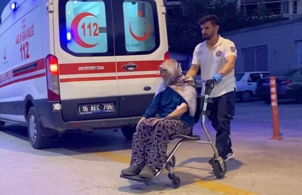 BURSA’DA KORKUTAN YANGIN YANGINDA MAHSUR KALAN KADIN VE ENGELLİ KIZ KURTARILDI